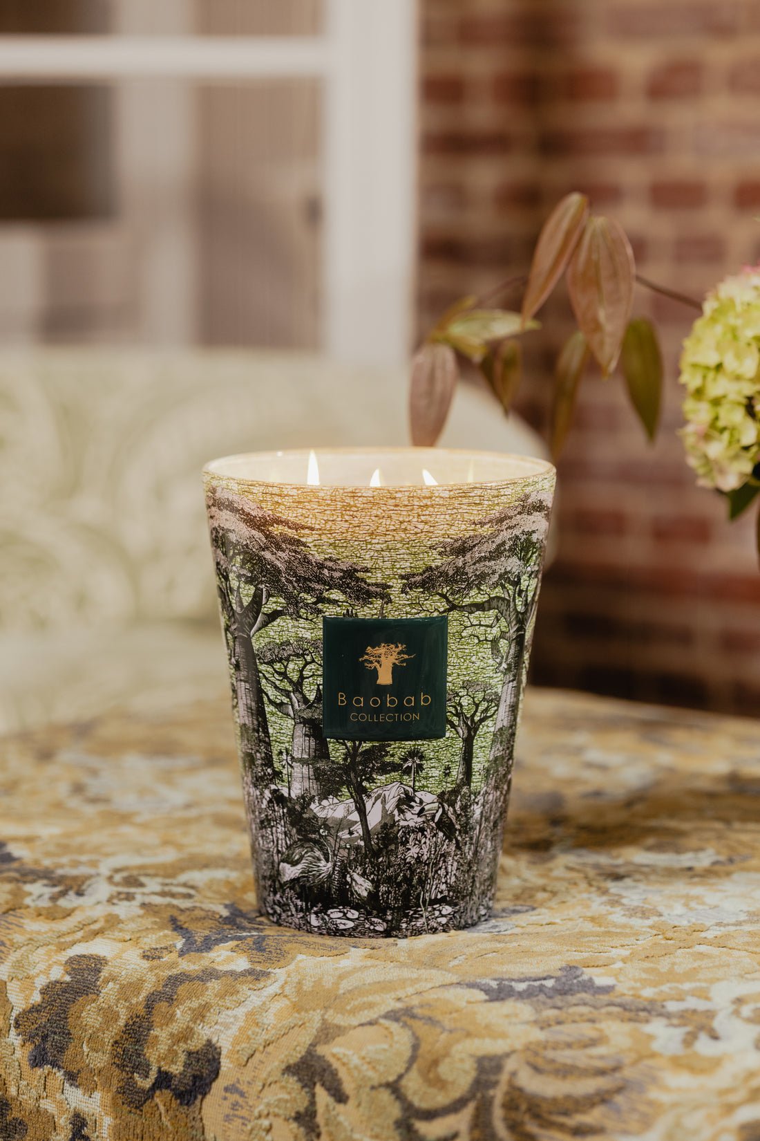 BAOBAB Свеча ароматическая Sacred Trees Touba: вербена, лаванда, кедр