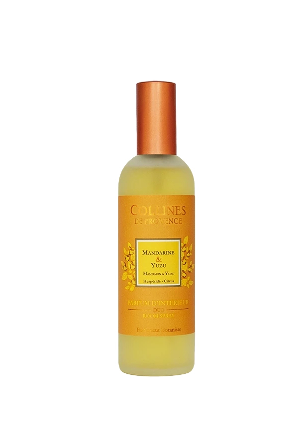 COLLINES DE PROVENCE Спрей ароматический Mandarin and Yuzu из коллекции Duo