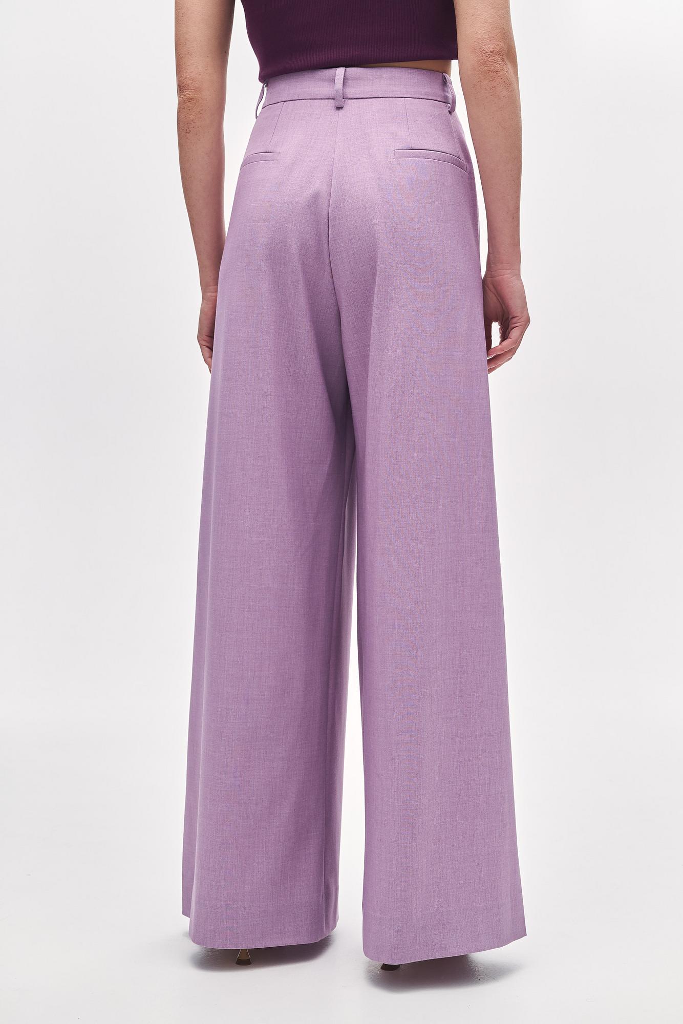 OTTOD'AME Брюки-палаццо оттенка аметист