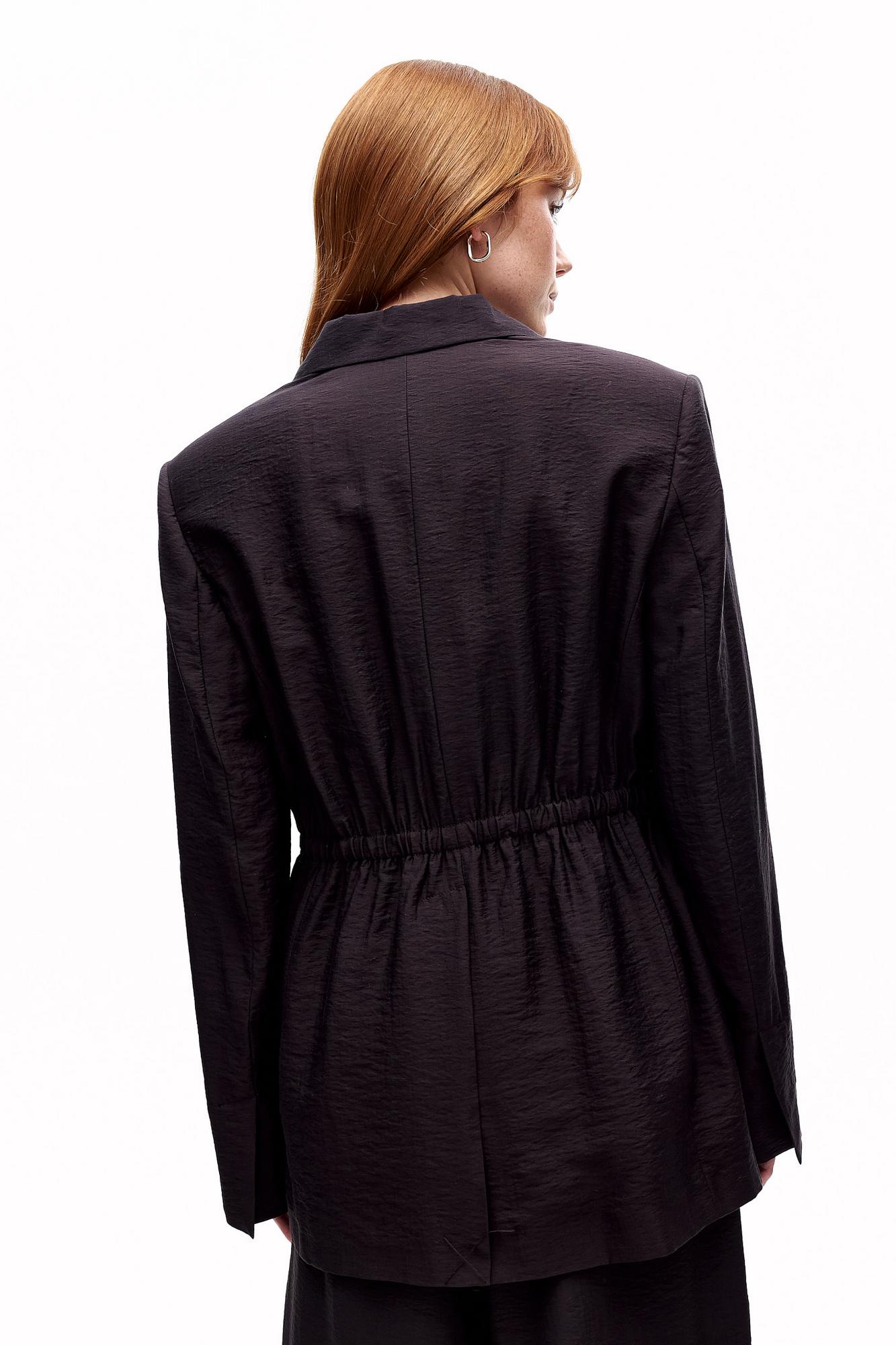 TELA Жакет NADINE на мягкой кулиске из воздушного тенселя оттенка эспрессо