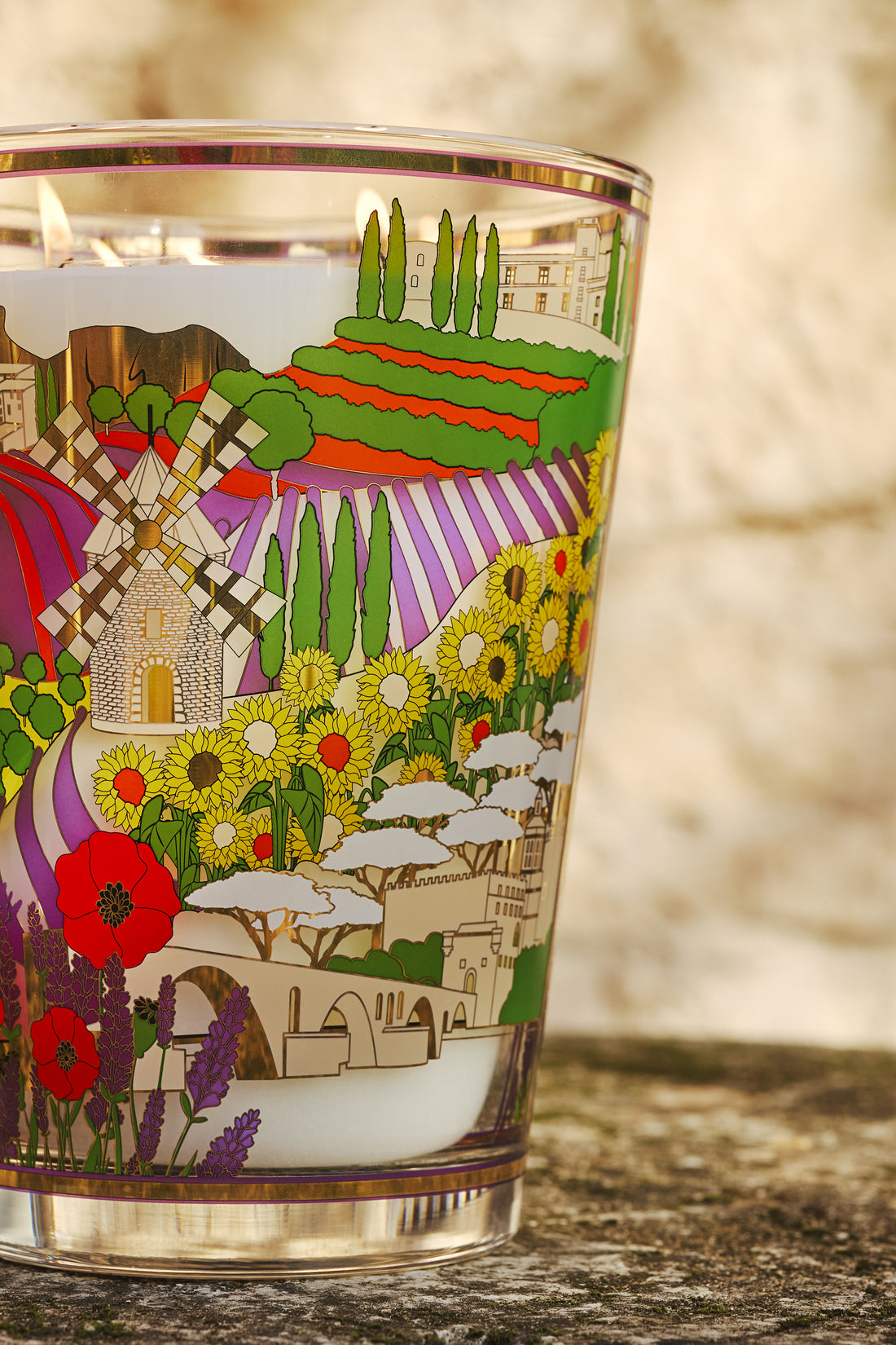 BAOBAB Свеча ароматическая Provence: фенхель, лаванда, амбра