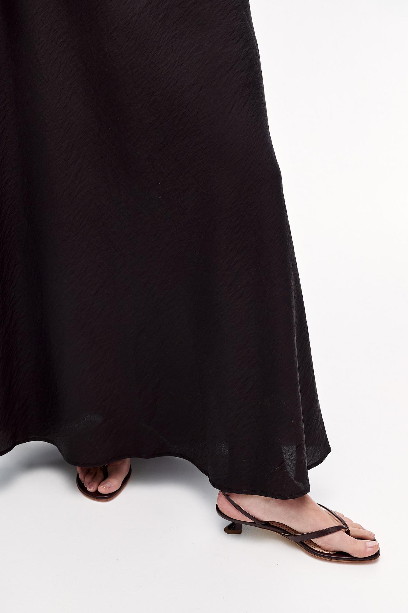 3JUIN Босоножки GINNY с перемычкой между пальцев из кожи наппа оттенка бордо