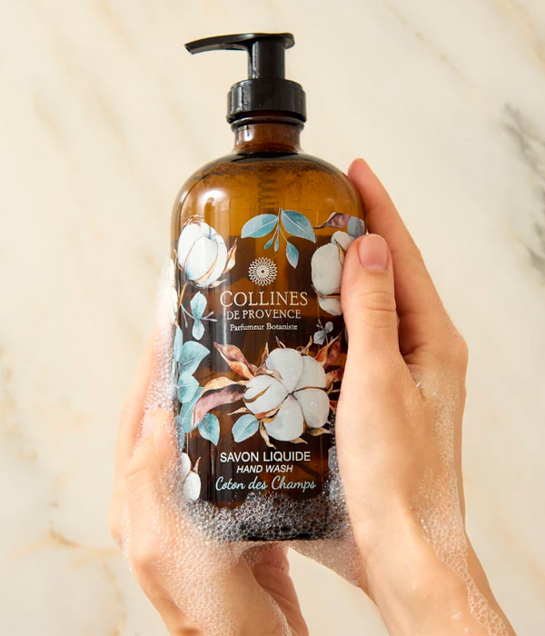 COLLINES DE PROVENCE Жидкое парфюмированное мыло Cotton Breeze