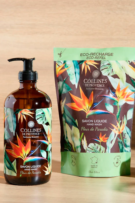 COLLINES DE PROVENCE Рефил жидкого парфюмированного мыла Paradise Flower