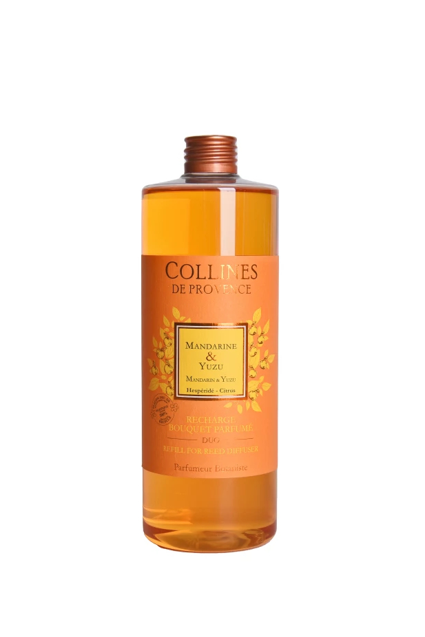 COLLINES DE PROVENCE Рефил для диффузора Mandarin and Yuzu из коллекции Duo