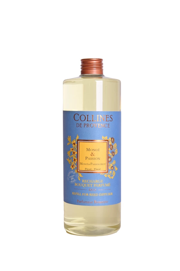 COLLINES DE PROVENCE Рефил для диффузора Monoi and Passion Fruit из коллекции Duo