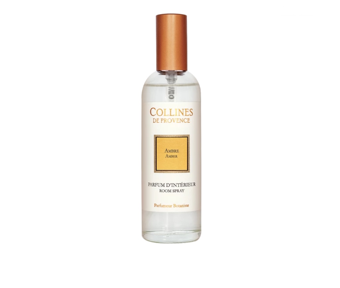 COLLINES DE PROVENCE Спрей ароматический Amber из коллекции Les naturelles