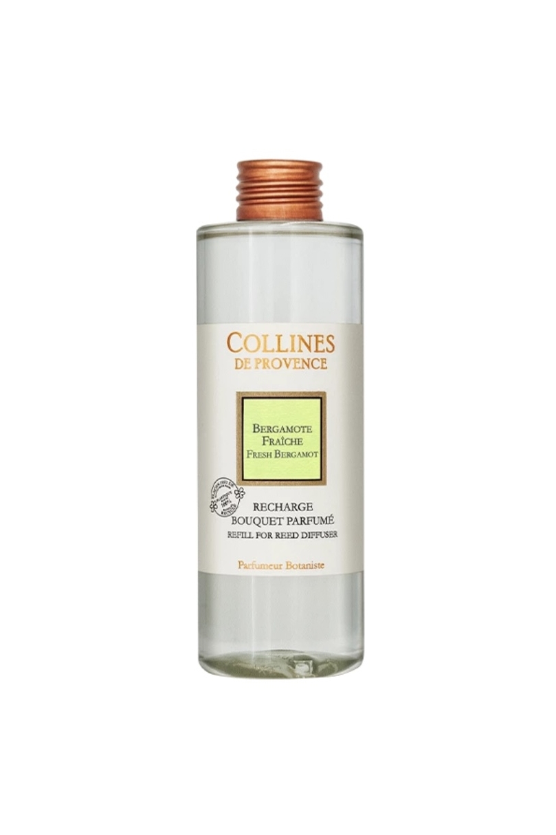 COLLINES DE PROVENCE Рефил для диффузора Fresh Bergamot из коллекции Les naturelles