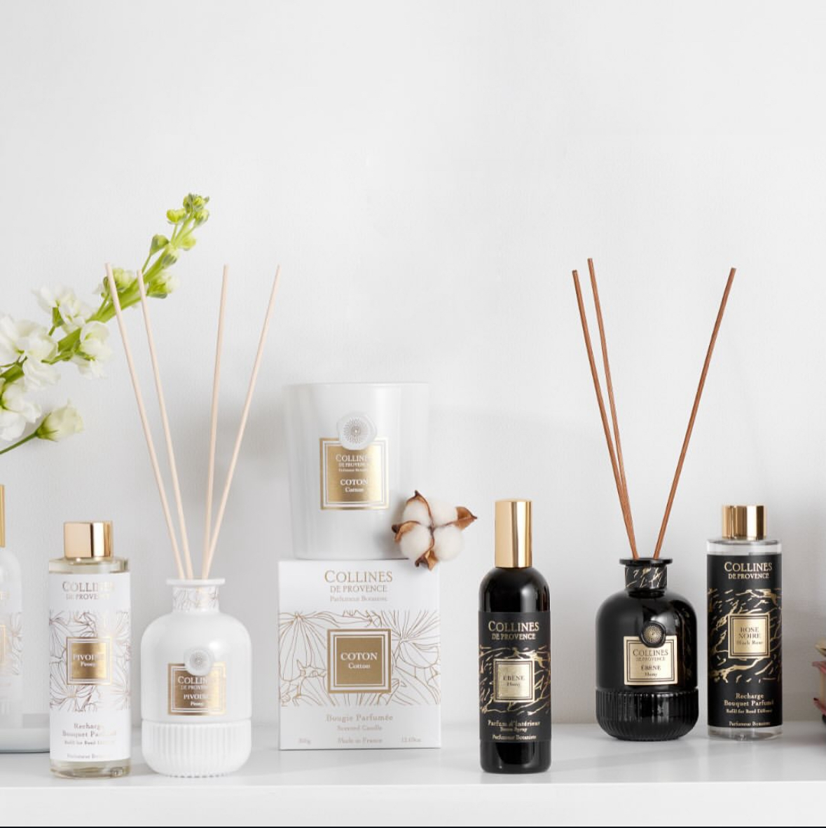 COLLINES DE PROVENCE Диффузор Black Rose из премиальной коллекции Fleurs & Ecorces