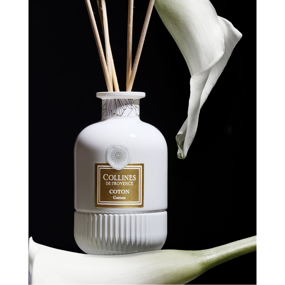 COLLINES DE PROVENCE Диффузор Cotton из премиальной коллекции Fleurs & Ecorces