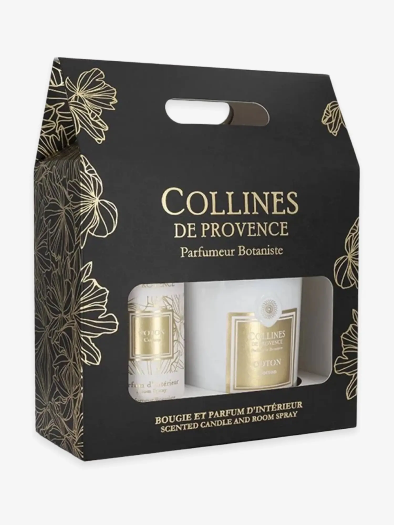 COLLINES DE PROVENCE Подарочный набор Cotton из премиальной коллекции Fleurs & Ecorces