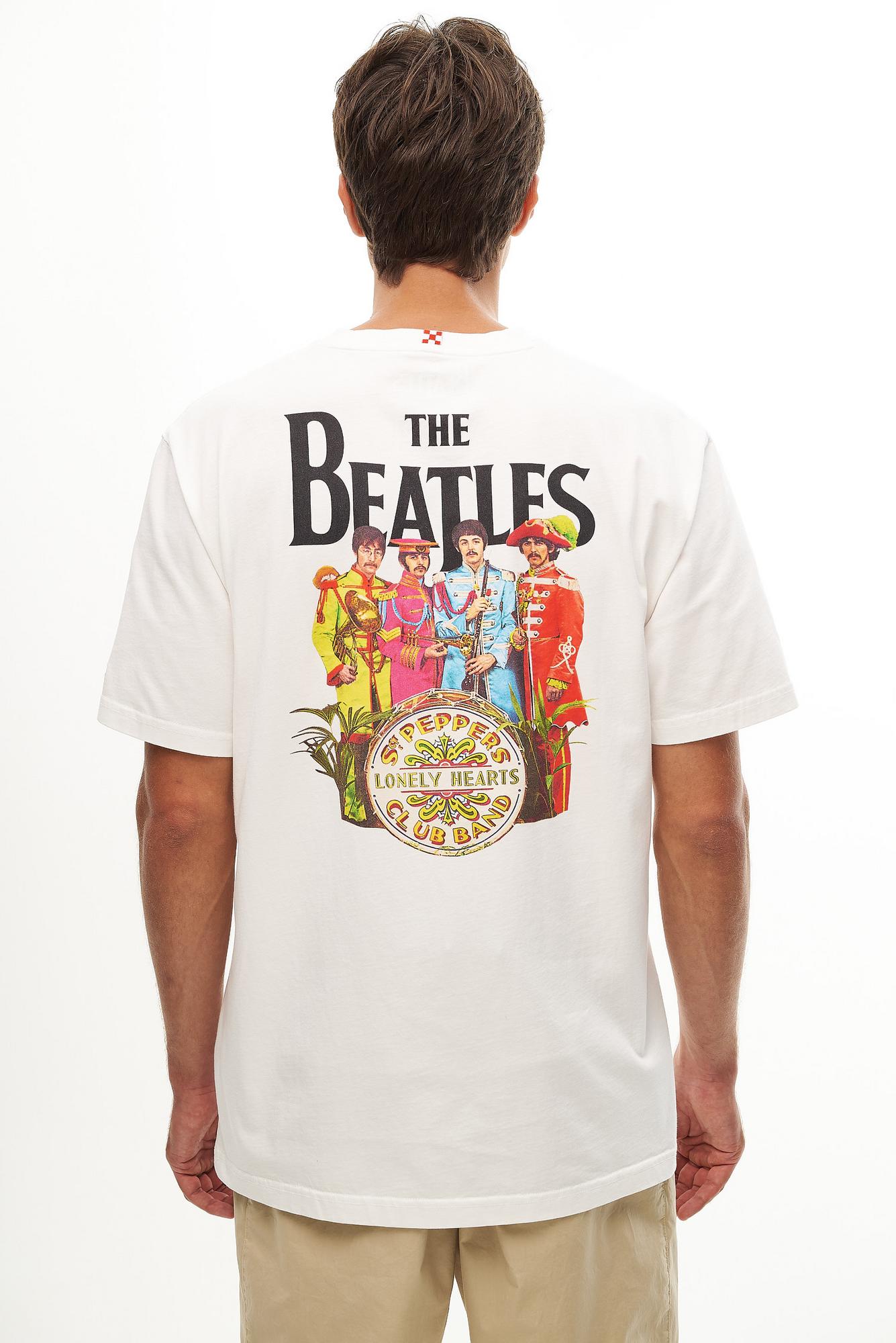MC2 Saint Barth Футболка из органического хлопка меломанский выпуск «Beatles»
