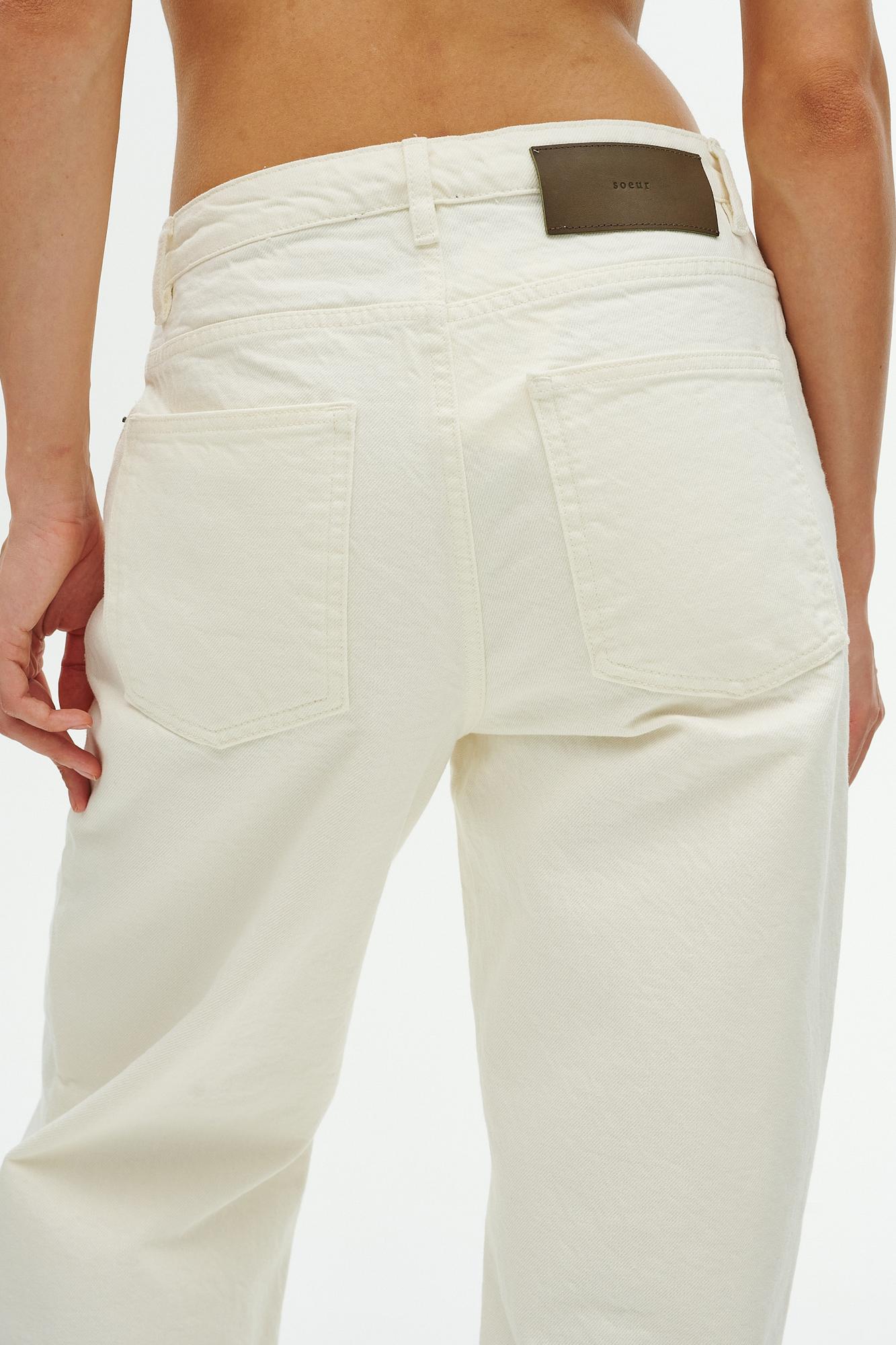 SOEUR Джинсы CALVIN прямого кроя из органического хлопка
