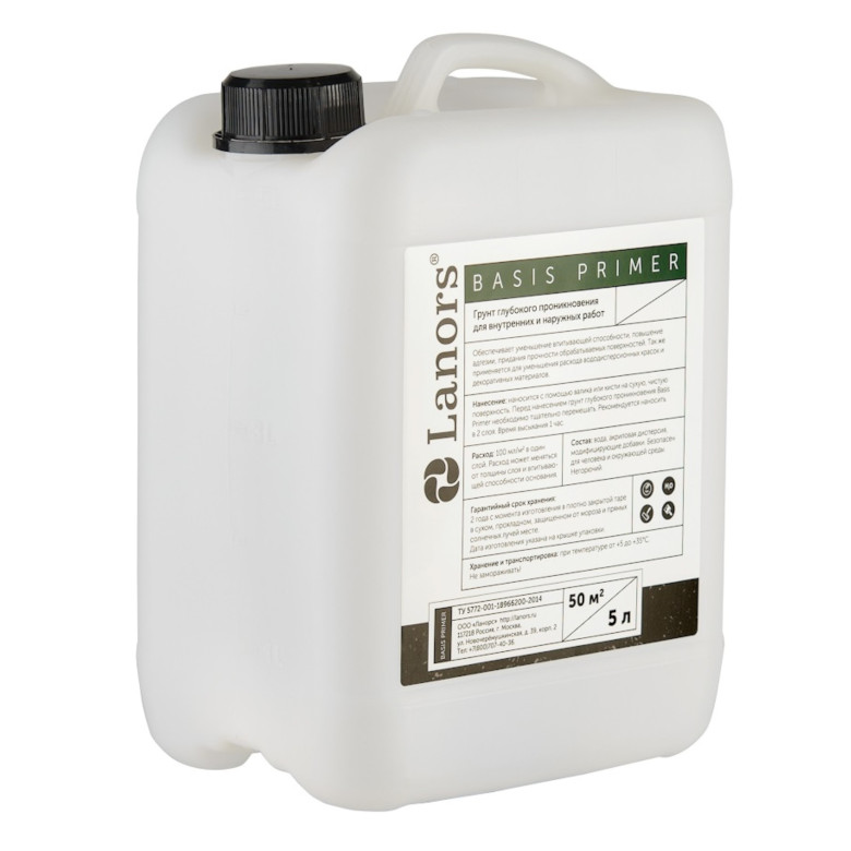 Грунтовка глубокого проникновения Lanors Basis Primer