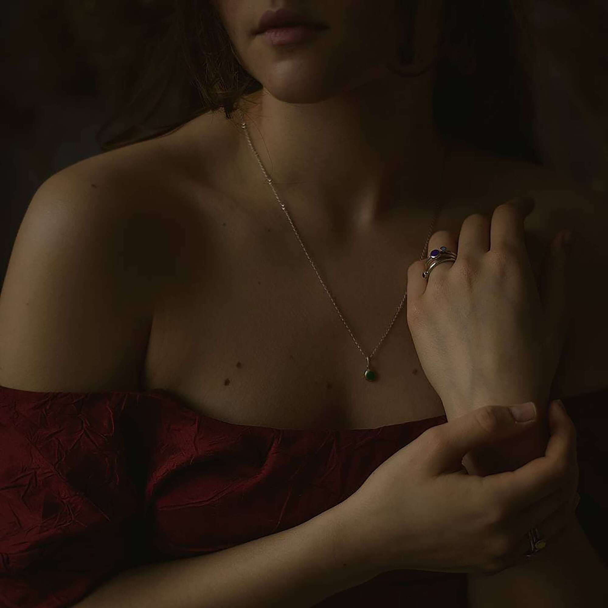 Норвежский Мох кулон