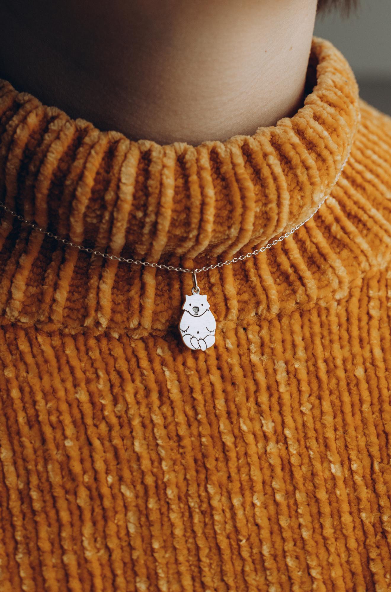 Вомбат кулон