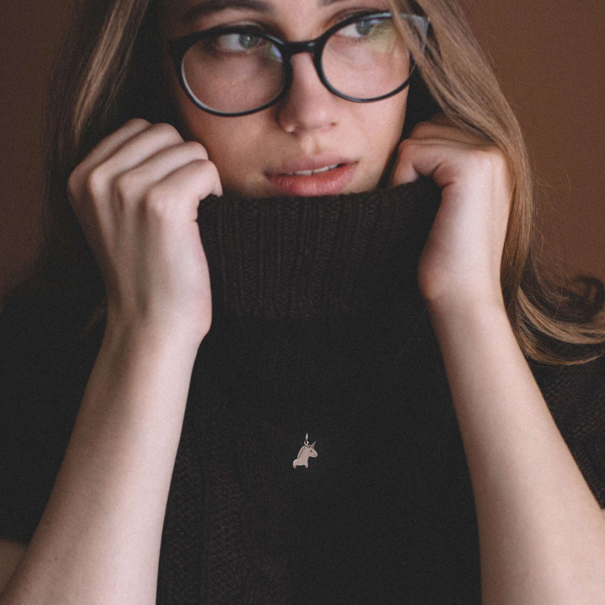 Единорог кулон