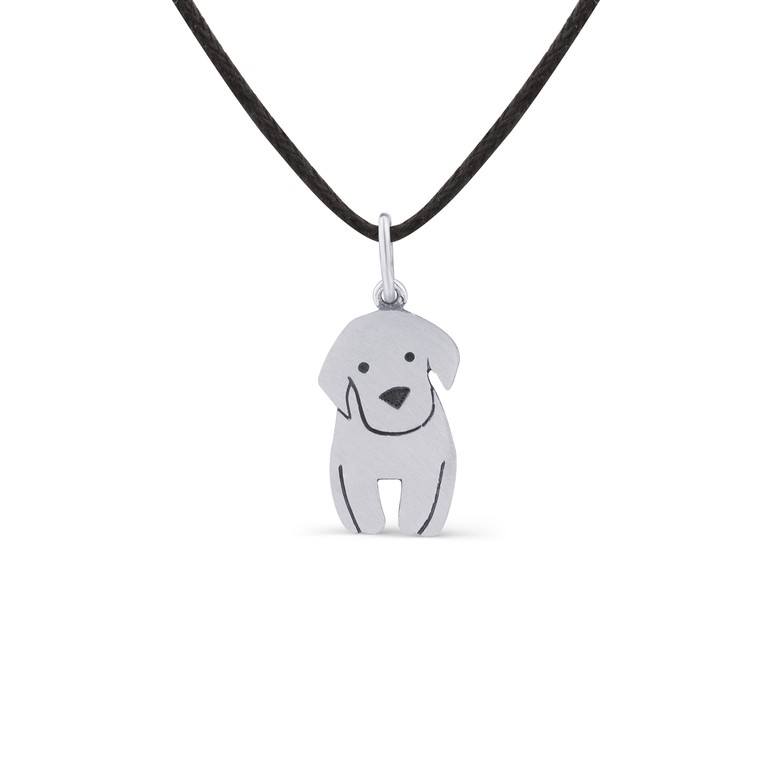 Собачка кулон