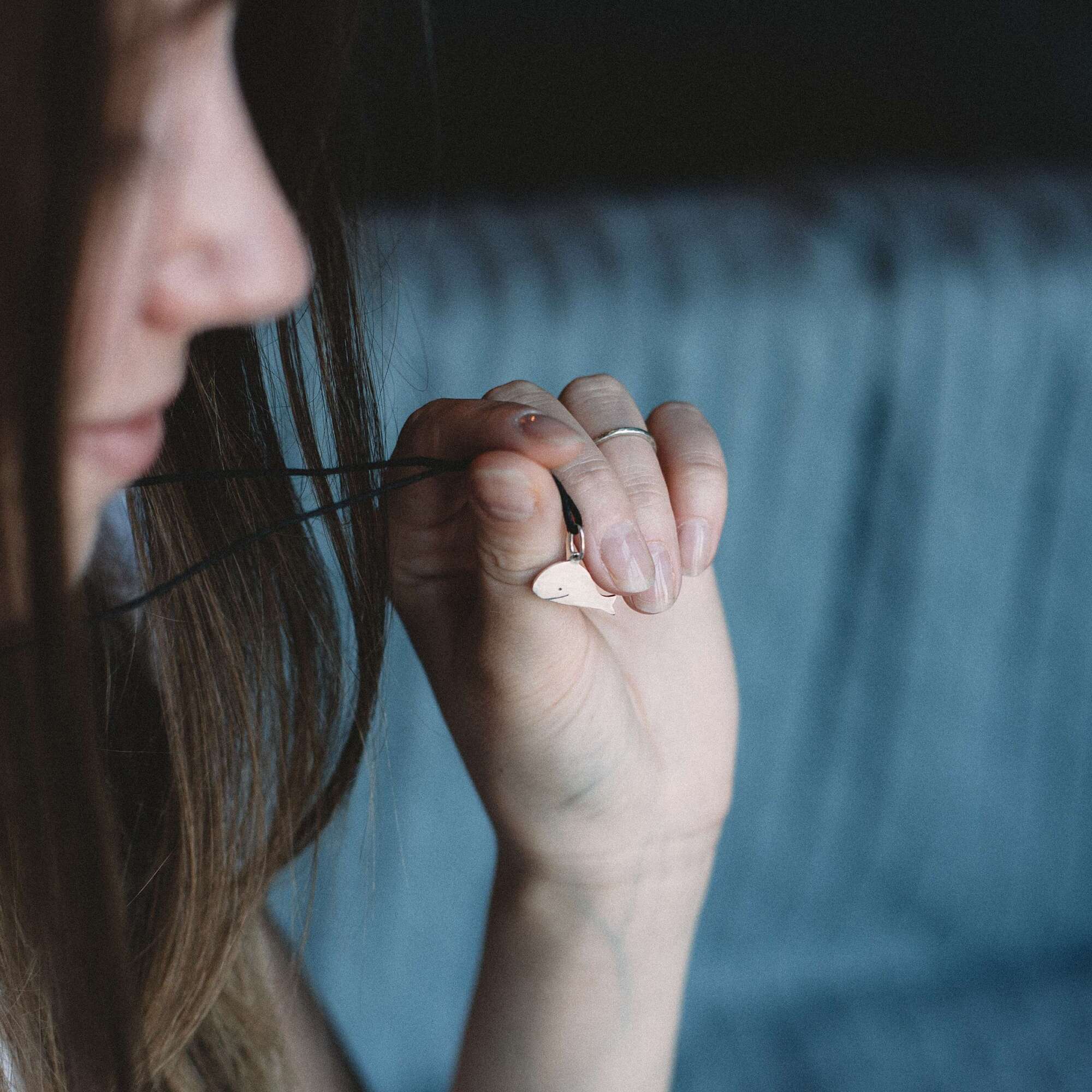 Кит-Печенька кулон