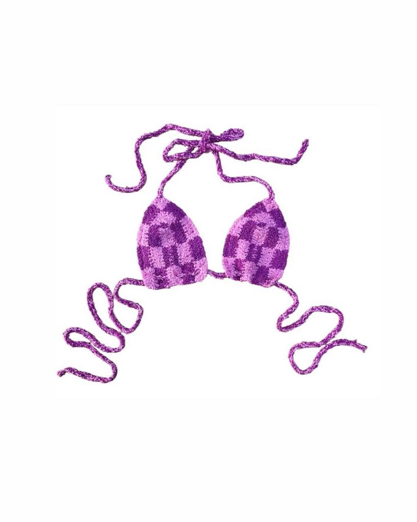 Бикини топ Purple Rain