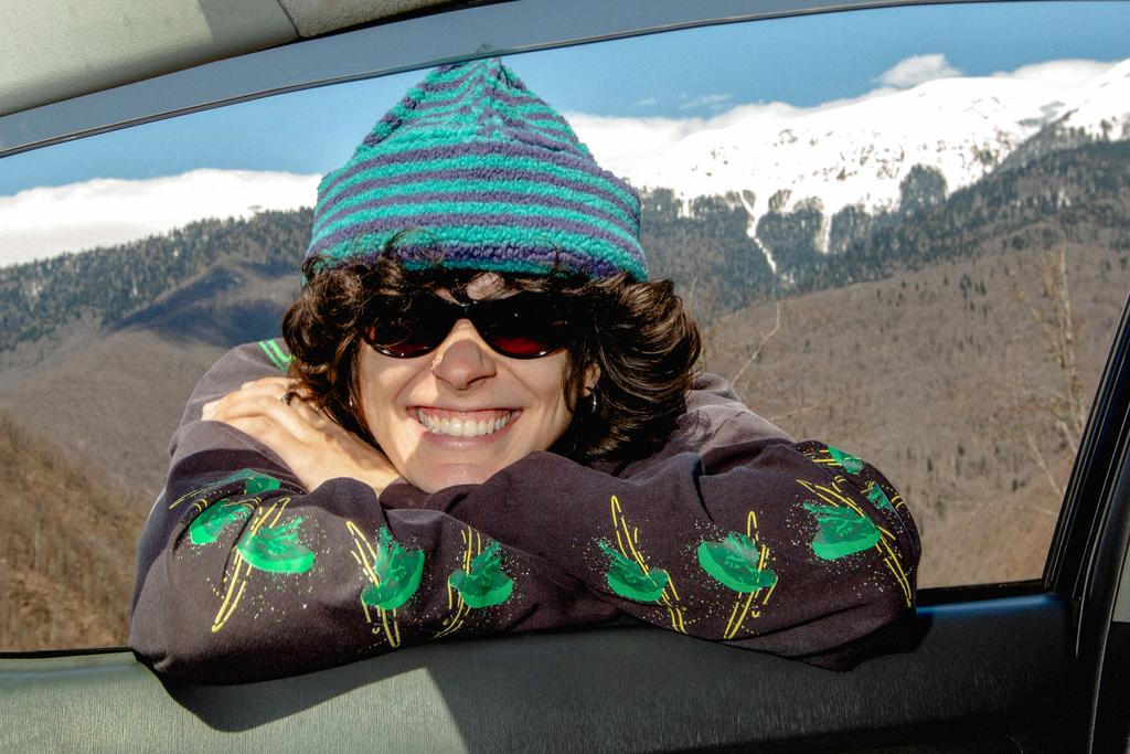 Шапка Sherpa Mint Stripe