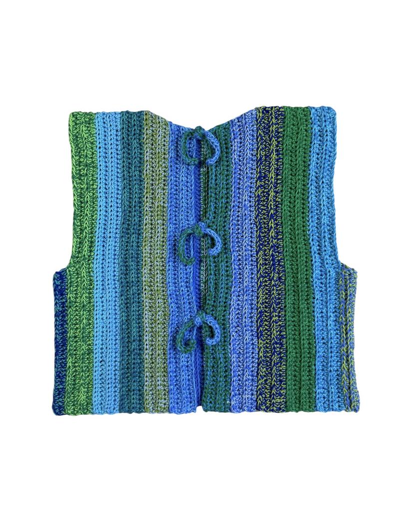 Жилет «No scraps» Blue