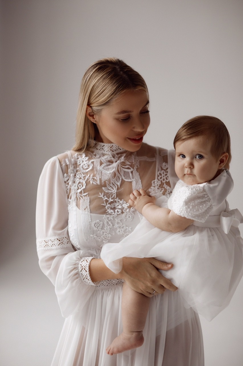 Будуарное платье в стиле бохо