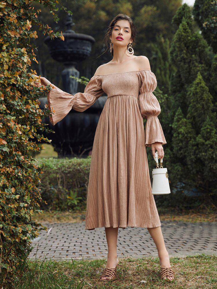 Капучино миди в бохо стиле