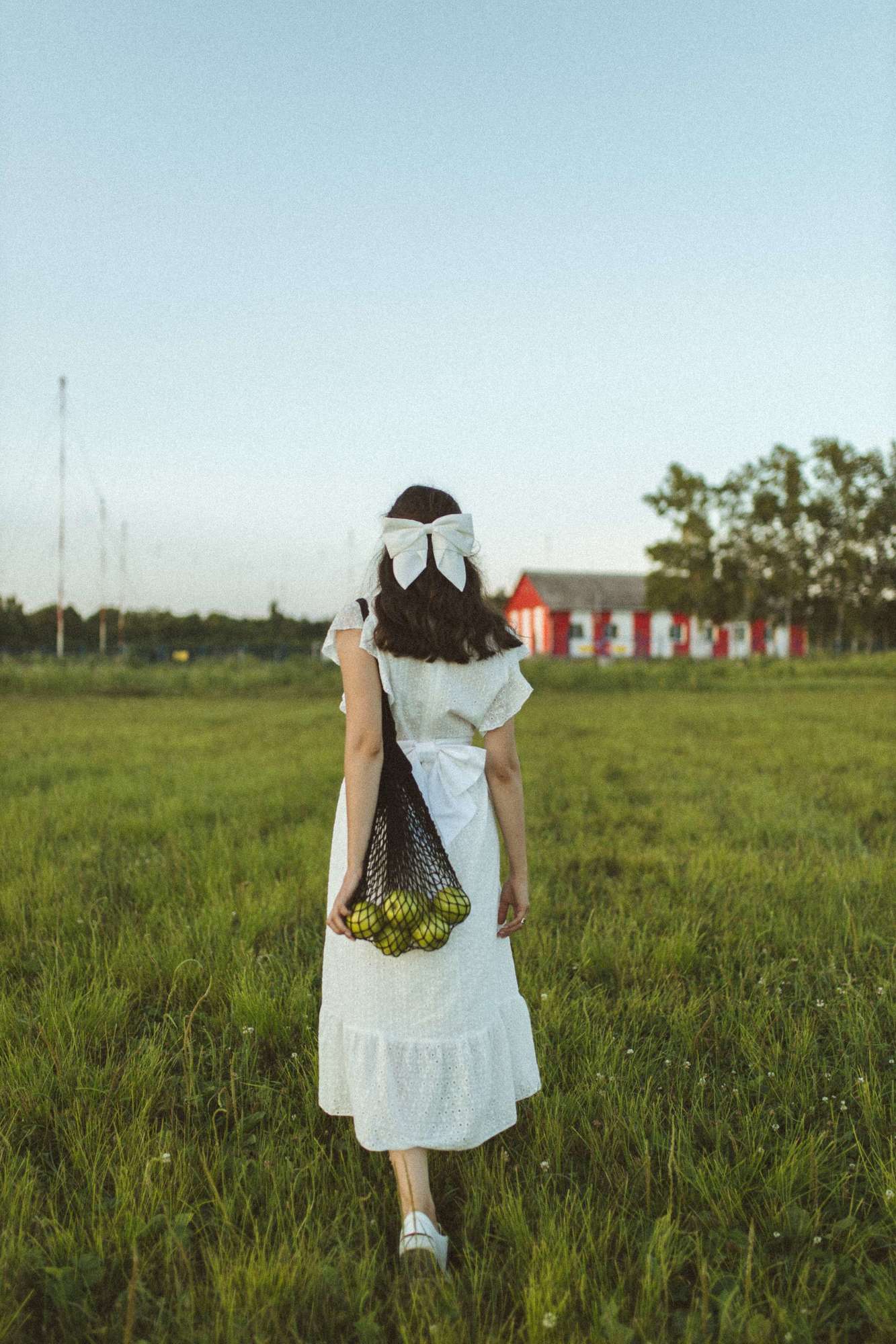 Хлопковое бохо платье с крылышками