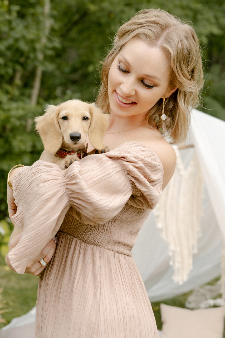 Платье миди в бохо стиле