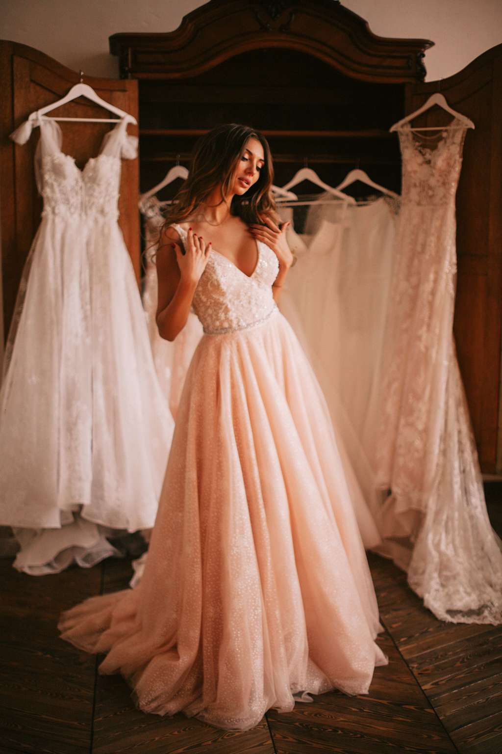 Пудровое в мушку Soprano Selesta