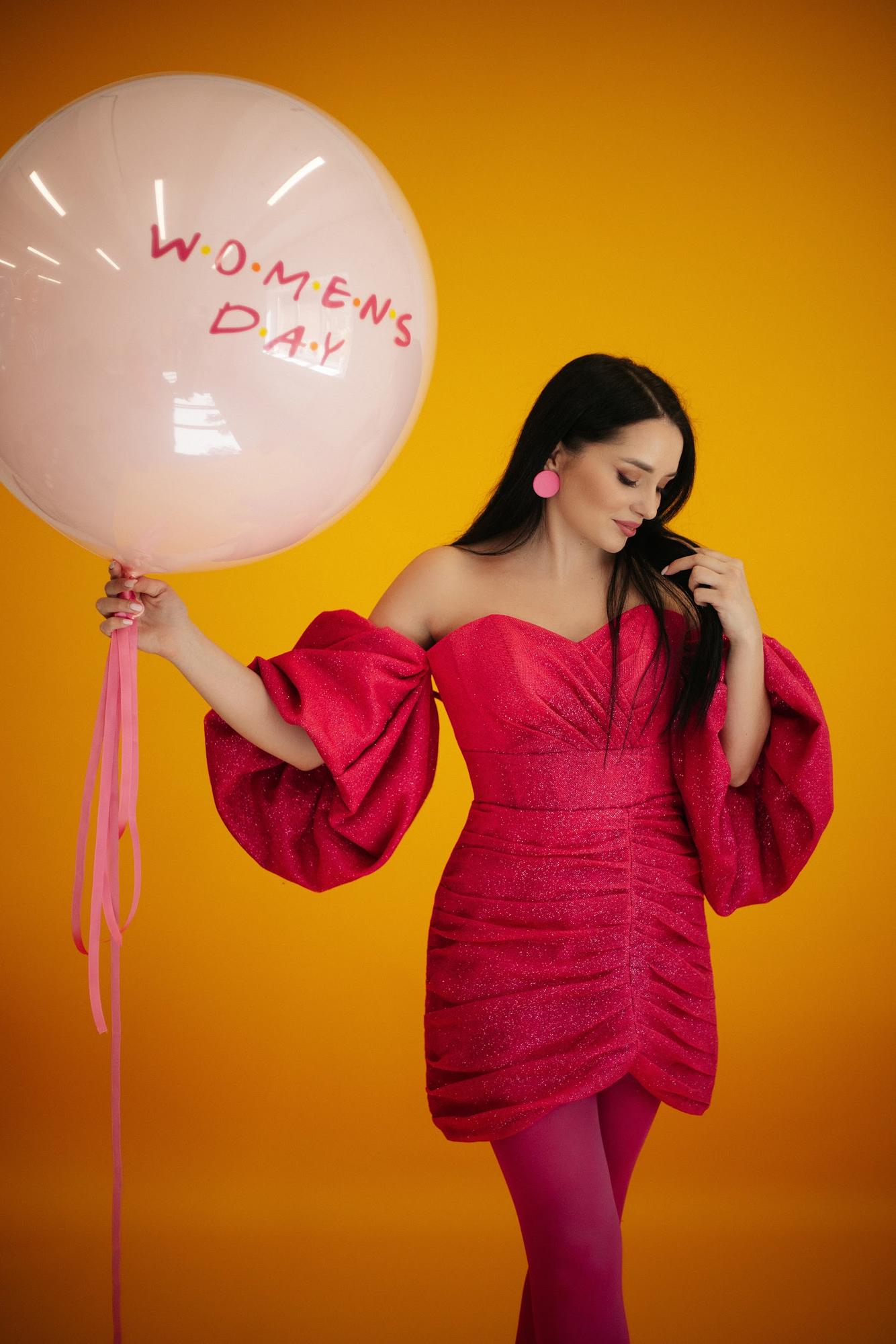 Бирюзовое мини глиттер съемные рукава