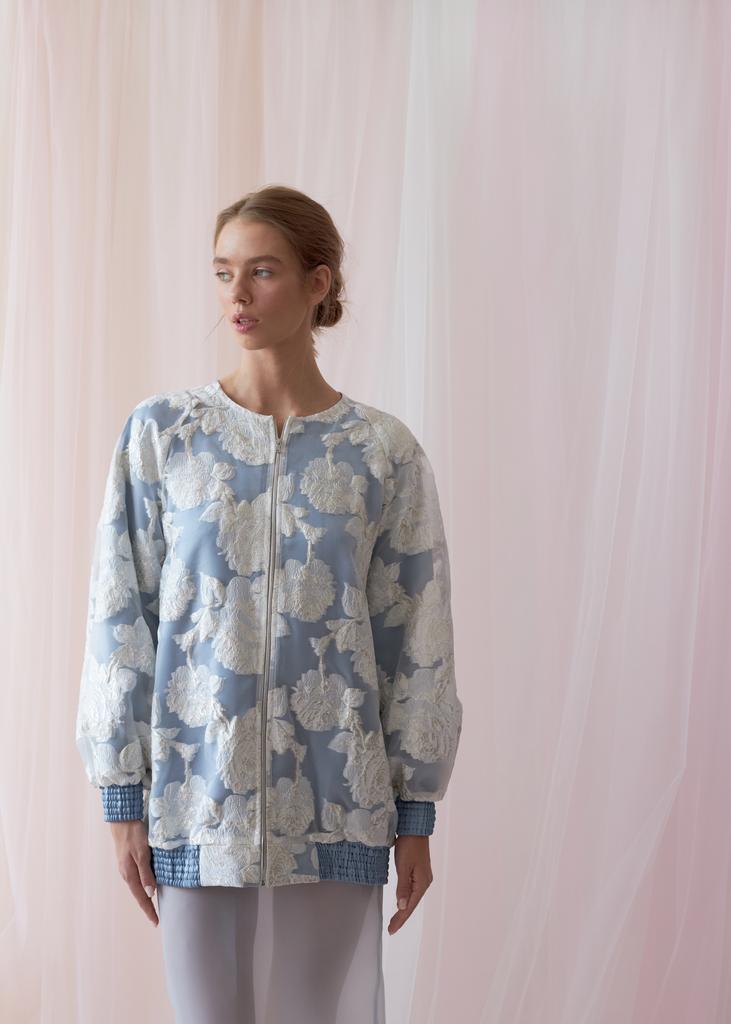 Бомбер из органзы