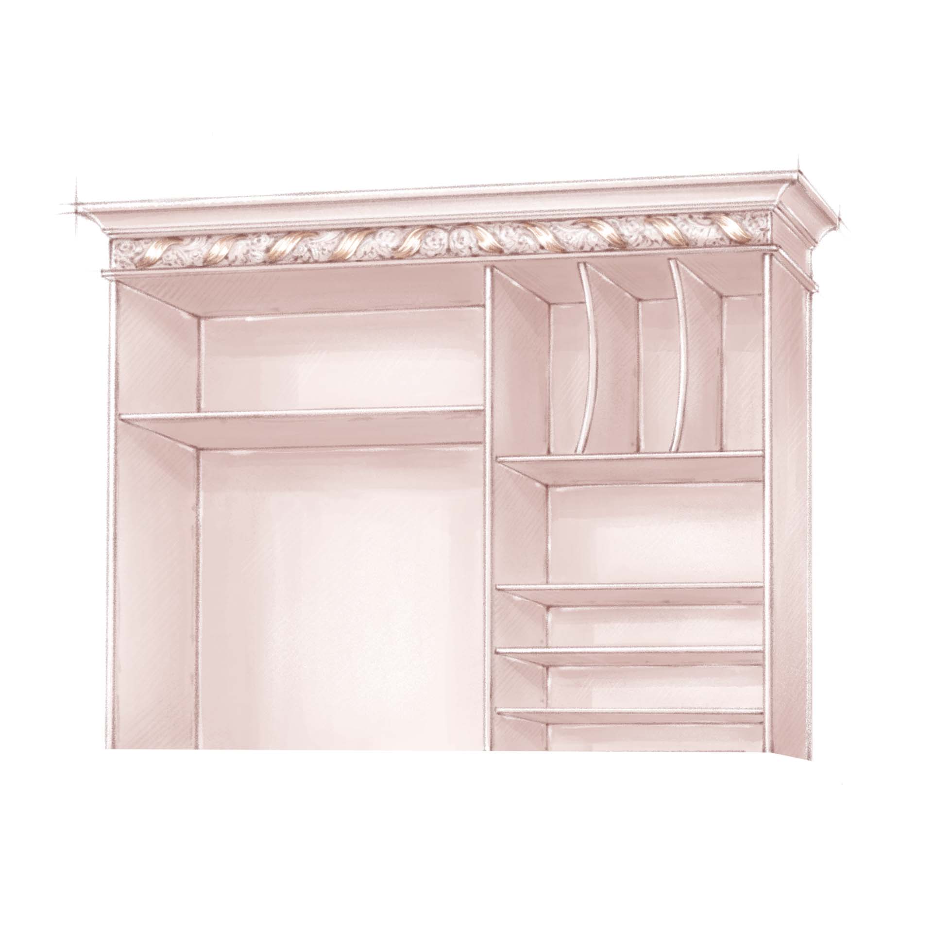 Надставка для письменного стола "Saviano" SV-11