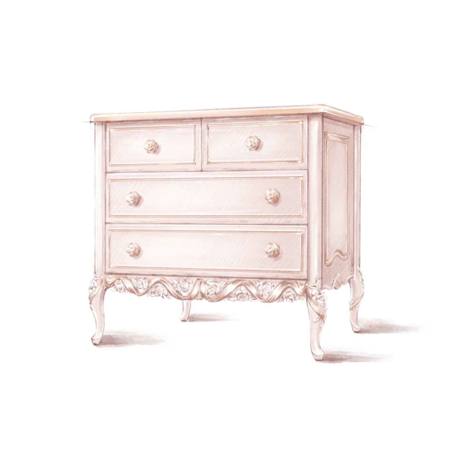 Комод "Saviano" 4 ящика SV-42