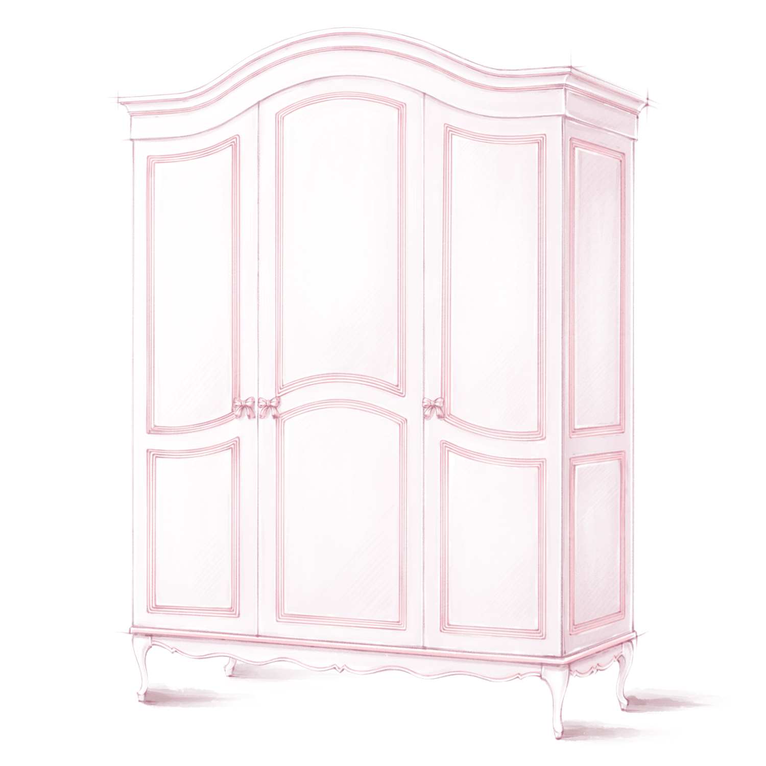 Шкаф для одежды "Princess"  PR-04