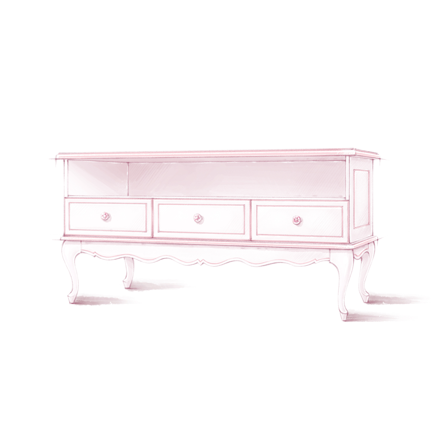 ТВ Тумба "Princess" PR-18