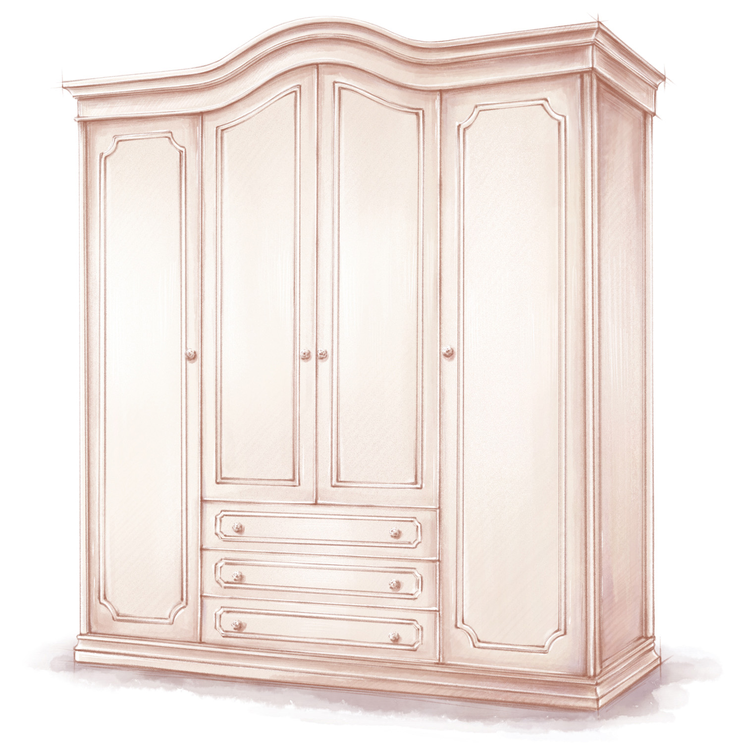 Шкаф платяной AR-05