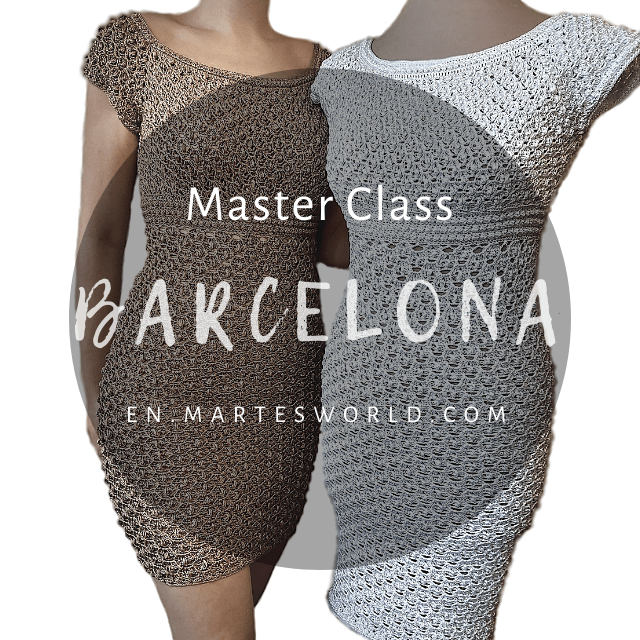 Master Class for crocheting dress  "Barcelona"