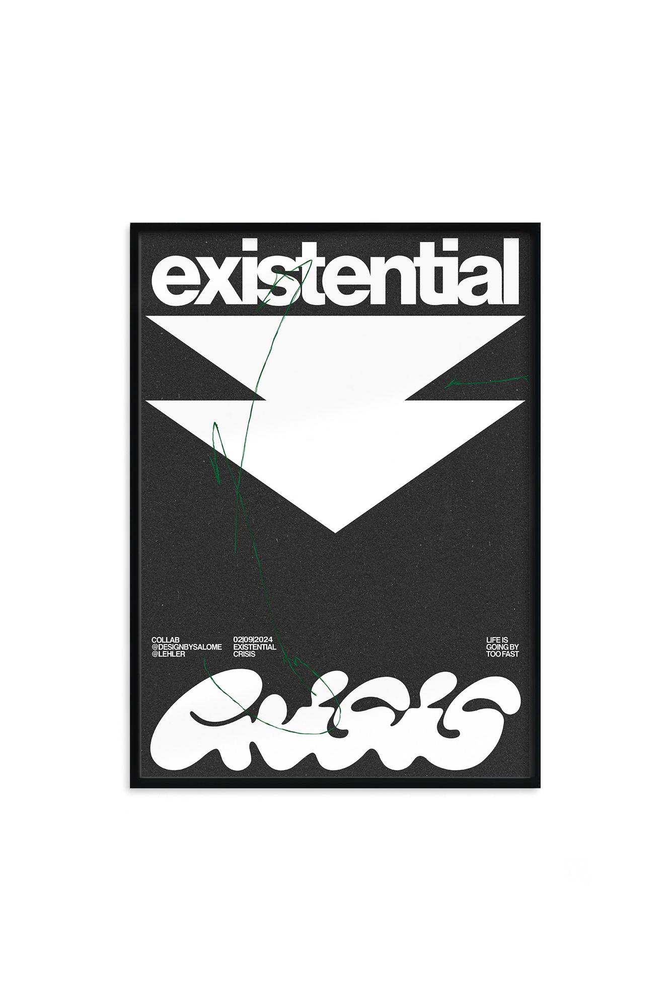 Постер "Existential Crisis" в раме