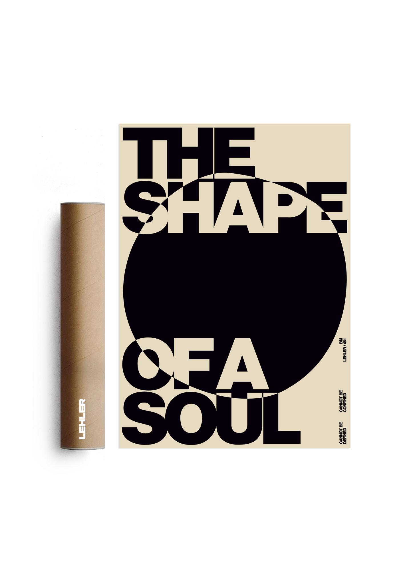 Постер "THE SHAPE OF A SOUL" без рамы