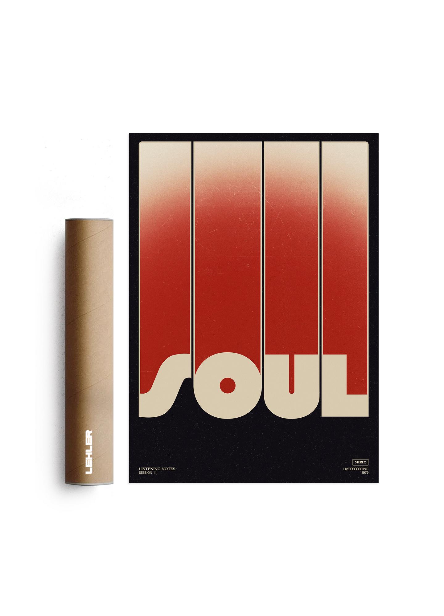 Постер "SOUL" без рамы