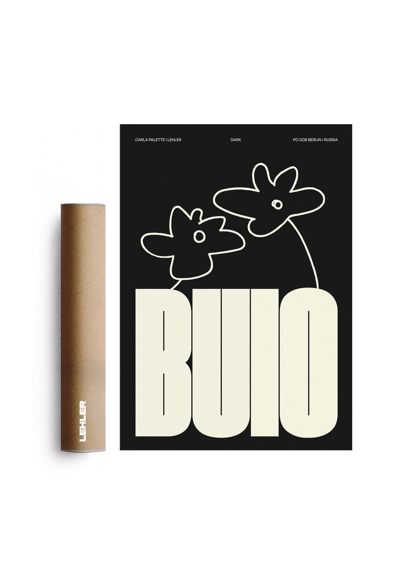Постер "BUIO" без рамы