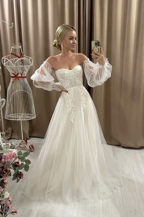 свадебное платье