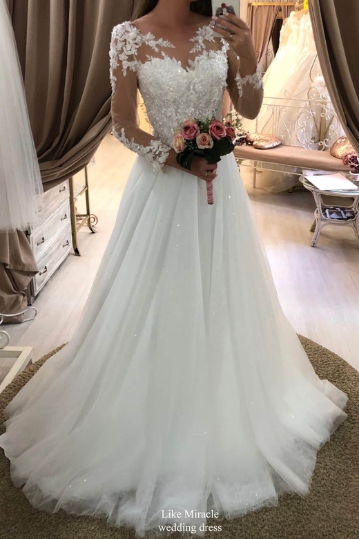 Недорогое свадебное платье