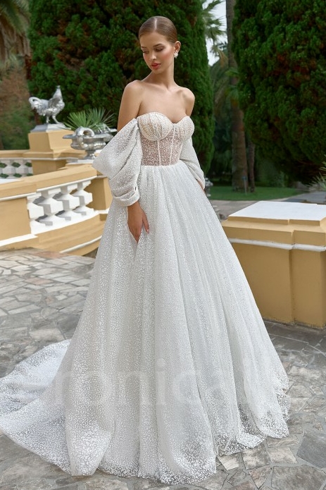 свадебные платья а-силуэт спб