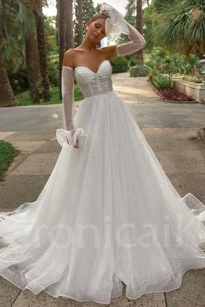 свадебные платья с рукавами