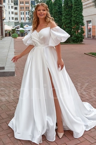 свадебные платья больших размеров