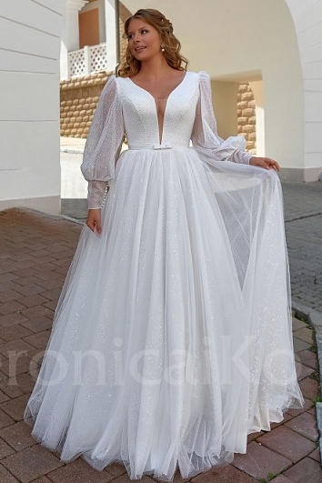 свадебные платья для полных невест