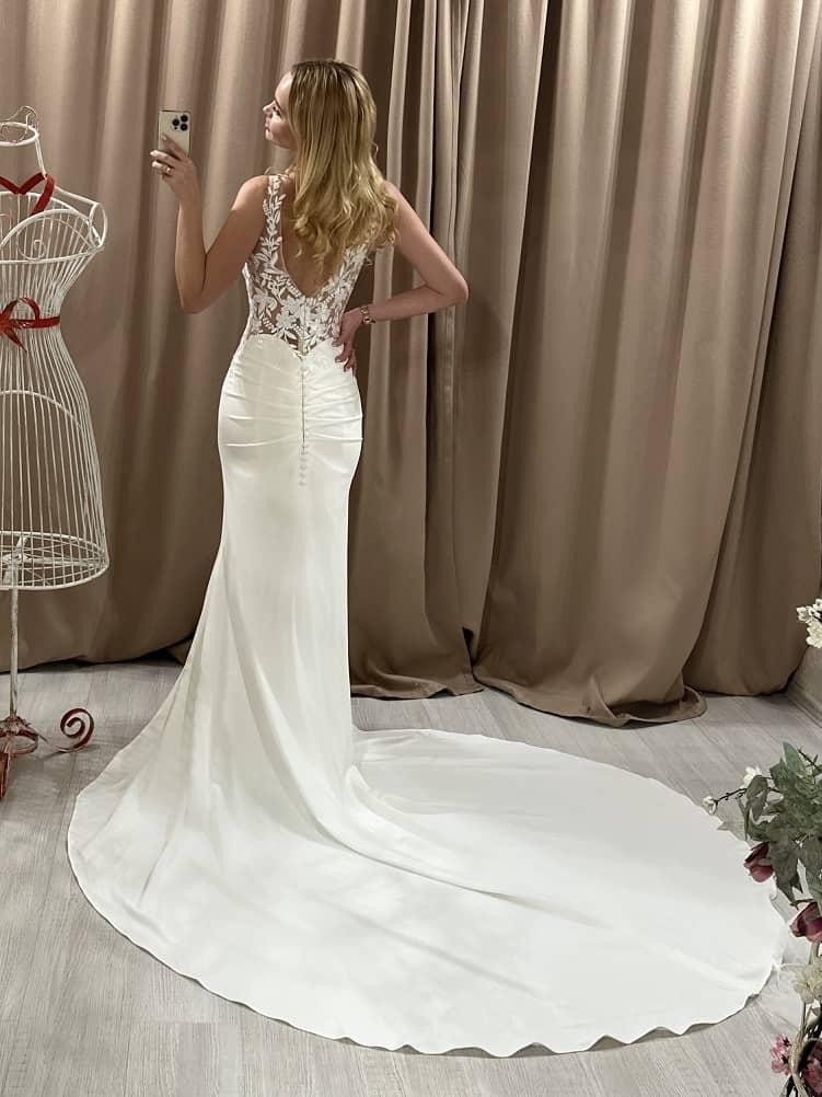 Sims свадебное платье фото со спины